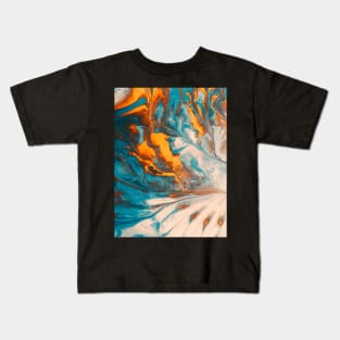 ABSTRACT Pouring Kids T-Shirt